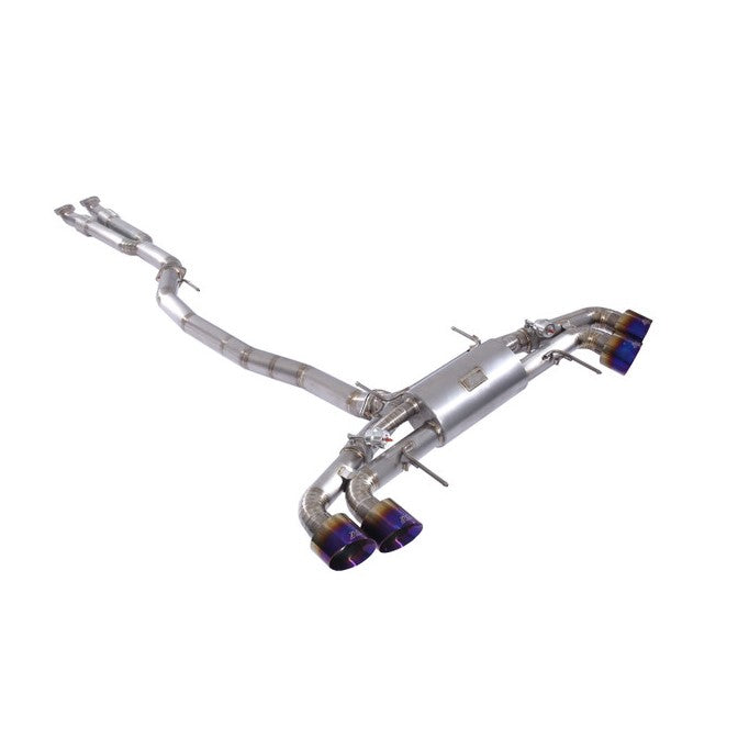 Nissan GTR R35 (2009+) Adaptive Valvetronic Titanium Turbo-Back Exhaust System | Top Speed Pro-1 | Grade 5 Titanium | Remote Valve Control
