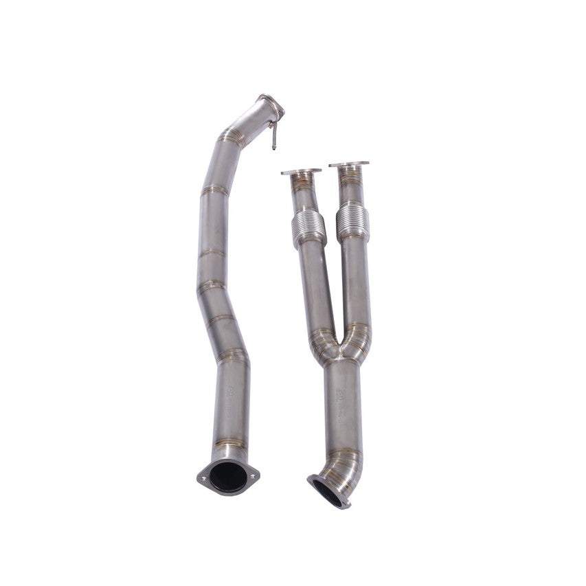 Nissan GTR R35 (2009+) Adaptive Valvetronic Titanium Turbo-Back Exhaust System | Top Speed Pro-1 | Grade 5 Titanium | Remote Valve Control