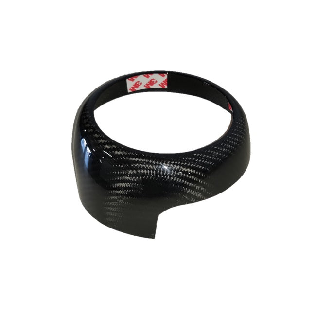 McLaren Carbon Fiber Steering Wheel Center Cover – Glossy UV Finish | Fits MP4-12C 650S 675LT 570S 600LT 720S 765LT P1 Senna | Show Use Only