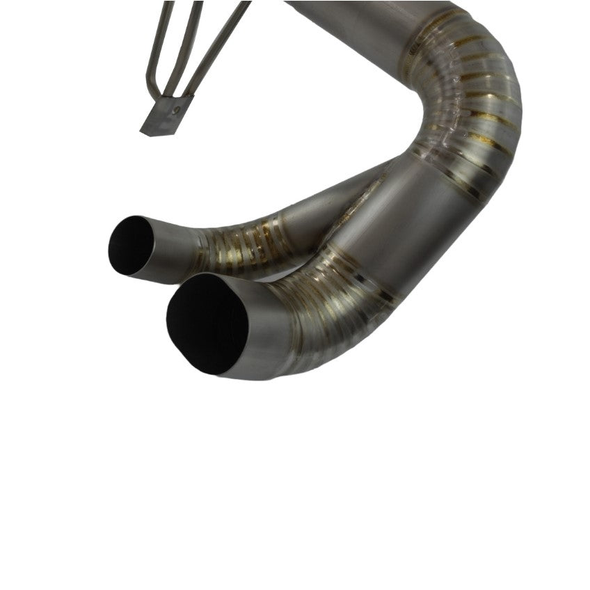 TOP SPEED PRO-1 Titanium Straight X-Pipe Exhaust System for Audi R8 MK2 Gen 2 5.2L V10 2017–2019 – Race Spec 76mm (3") Full Titanium Bolt-On