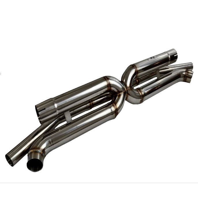 Top Speed Pro-1 Porsche 991.1 & 991.2 Turbo / Turbo S 3.8L Center Straight X-Pipe Exhaust (2014–2019)