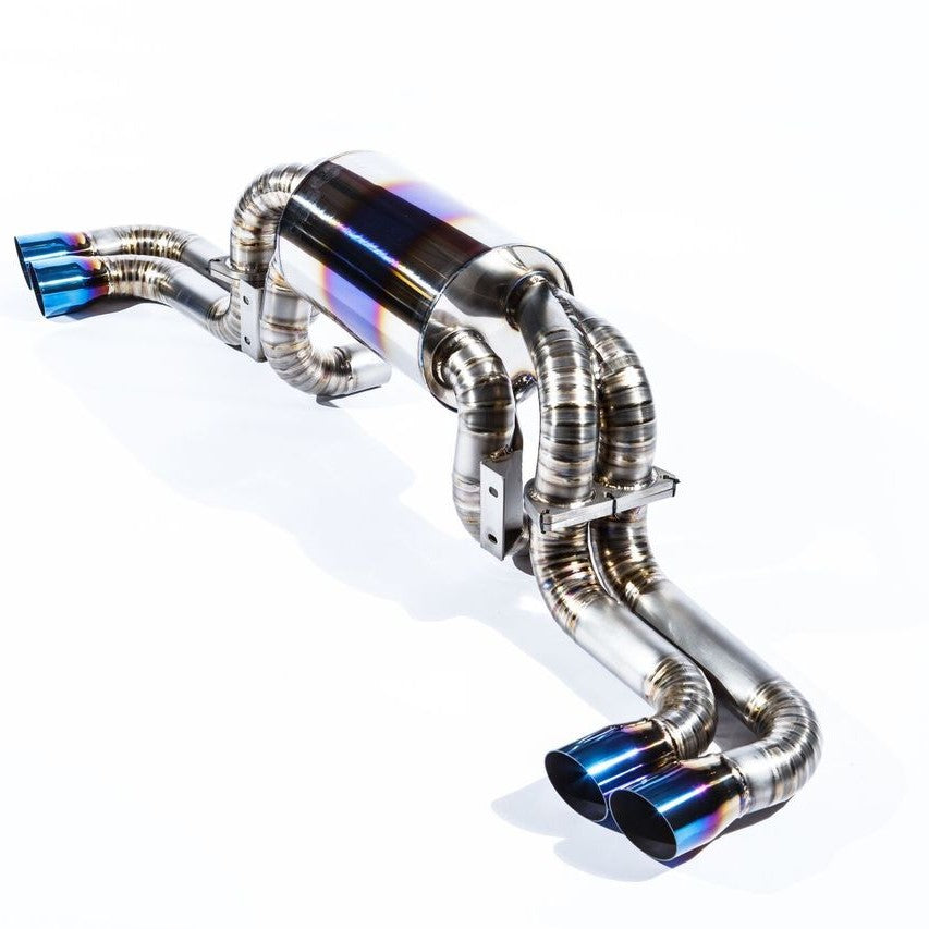 Ferrari 360 Modena, Spider & Challenge (1999–2005) Full Titanium Catback Exhaust System | Top Speed Pro-1 | 76mm Tips | TIG Welded | 35% Weight Reduction