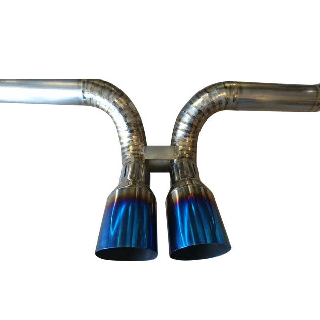 Honda S660 (2015–2018) Full Titanium Catback Exhaust System | Top Speed Pro-1 | 76mm Tips / 50mm Piping | Deep Tone Lightweight Design