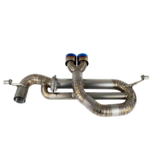 Lotus Evora 400 GT 3.5L 16-21 Full Titanium Rear Section Exhaust with Valve