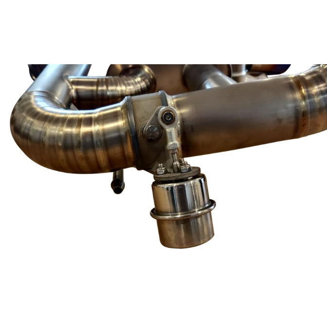TOP SPEED PRO-1 Adaptive Valvetronic Titanium Cat-Back Exhaust System for Audi S3 Sedan 8V 2.0T (2013–2019) – AVT Remote Valve Control | Grade 5 Titanium | 76mm (3") Piping