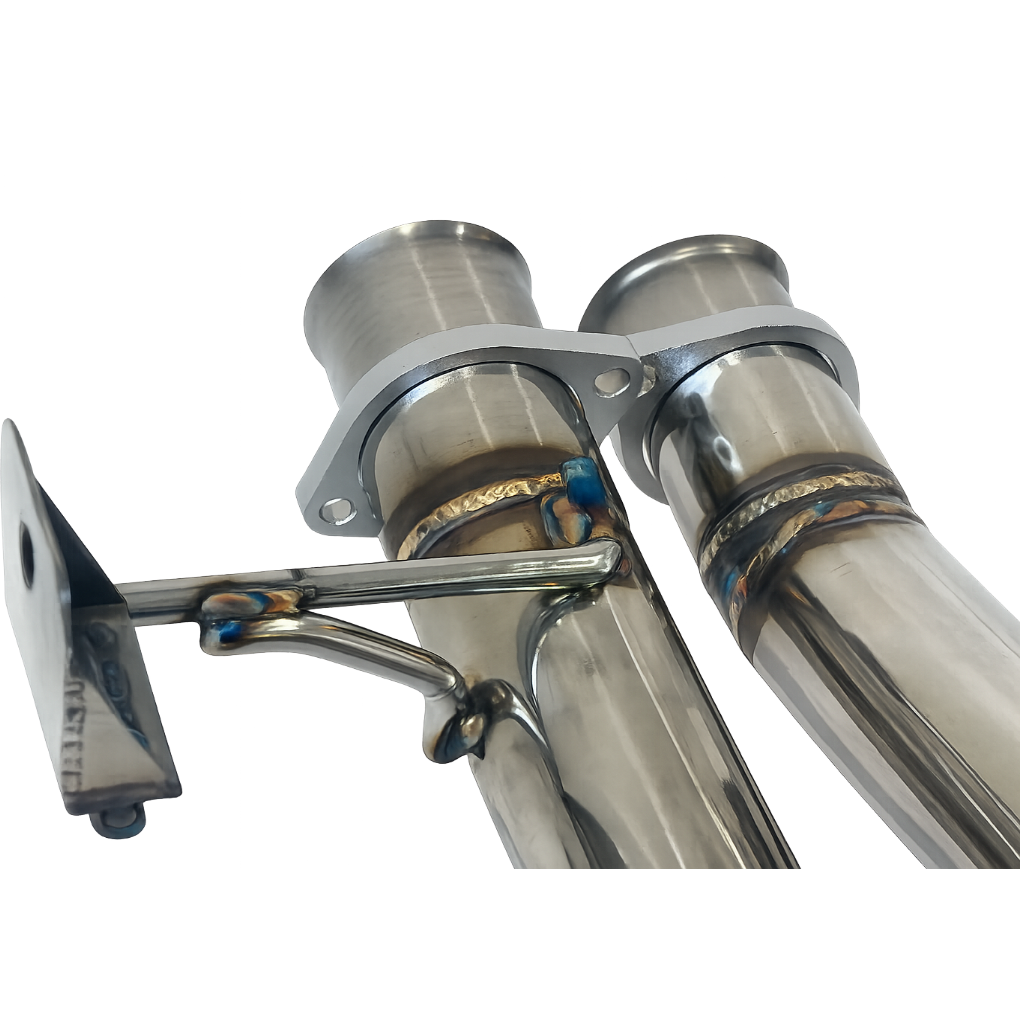 Top Speed Pro-1 Stainless Steel Rear Section Exhaust System for BMW E46 M3 Coupe & Convertible 2001–2006 | Quad 2.75" Tips | Race Version