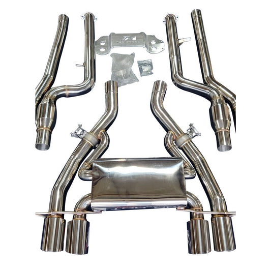 Top Speed Pro-1 BMW G80 M3 / G82 M4 Valved Performance Catback Exhaust System (2021–2025)