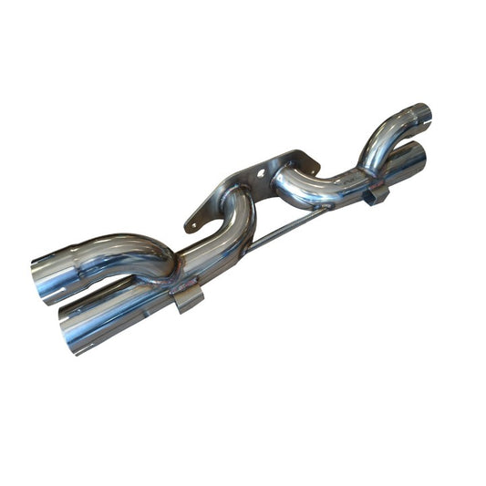 Top Speed Pro-1 T304 Stainless Steel Rear Muffler Bypass Pipe – Porsche 991 GT3 / GT3RS (2014–2018) & 997 GT3 / GT3RS (2007–2013)