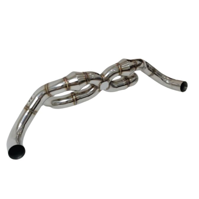 Top Speed Pro-1 Race Spec X-Pipe Exhaust System for Lamborghini Gallardo Coupe & Spyder V10 2004–2008 | T304 Stainless Steel