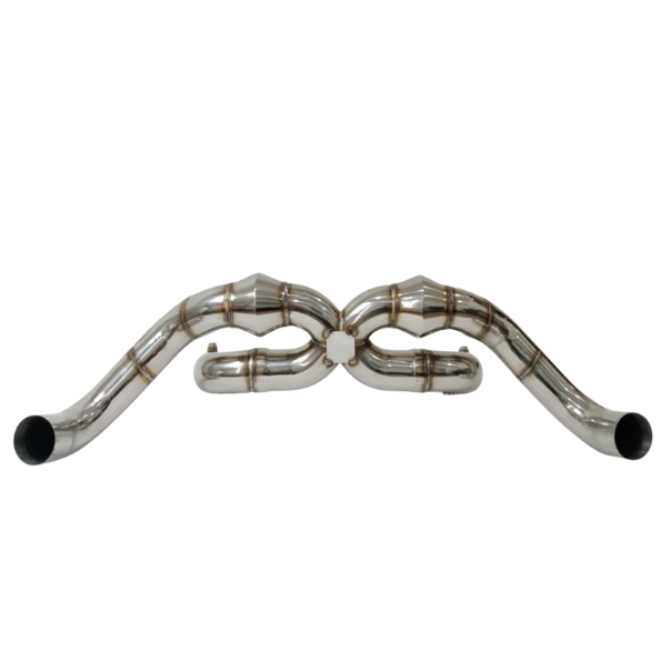 Lamborghini Gallardo Coupe & Spyder (2004–2008) Race Spec X-Pipe Exhaust System | Top Speed Pro-1 | T304 Stainless Steel | 76mm Piping | Deep Aggressive Tone