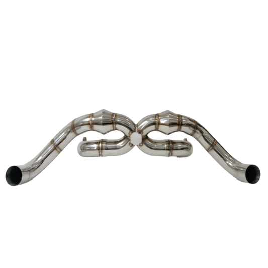 Lamborghini Gallardo Coupe & Spyder (2004–2008) Race Spec X-Pipe Exhaust System | Top Speed Pro-1 | T304 Stainless Steel | 76mm Piping | Deep Aggressive Tone