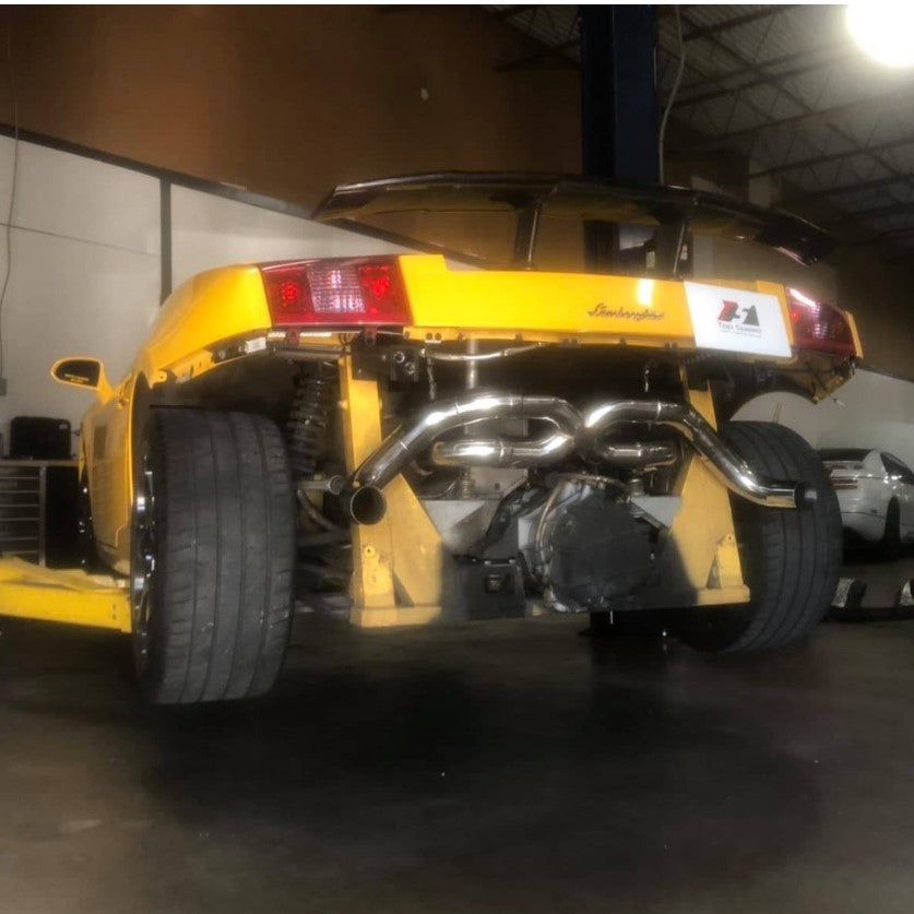 Lamborghini Gallardo Race Spec X-Pipe Exhaust | Top Speed Pro-1 (2004–2008)