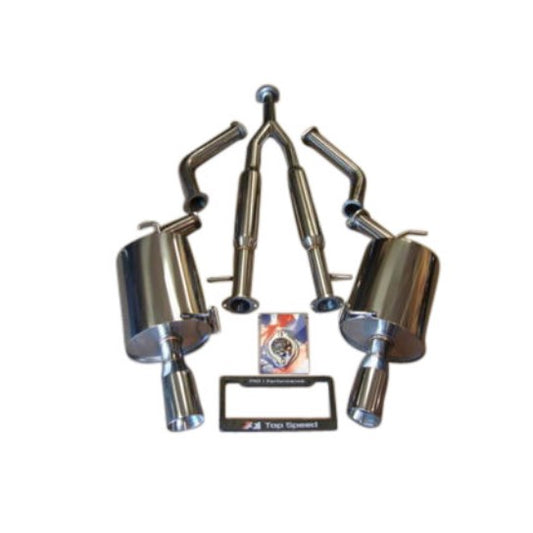 Infiniti M37 / M56 / Q70 Dual Y-Pipe Back Exhaust System (2011–2018) | 102mm Tips