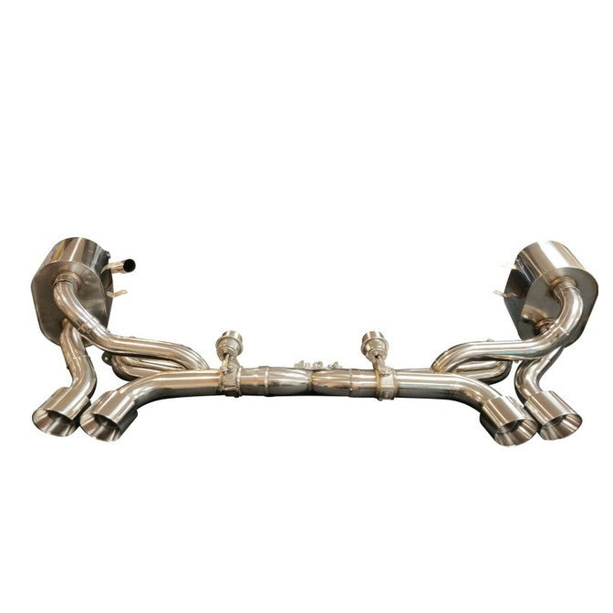 Top Speed Pro-1 Porsche 991.1 Carrera Valved Sport Exhaust (2012–2016) | Quad Tips