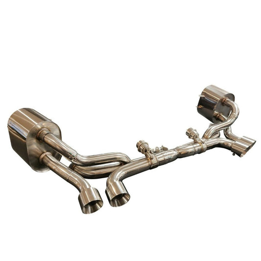 Top Speed Pro-1 Porsche 991.1 Carrera Valved Sport Exhaust (2012–2016) | Quad Tips