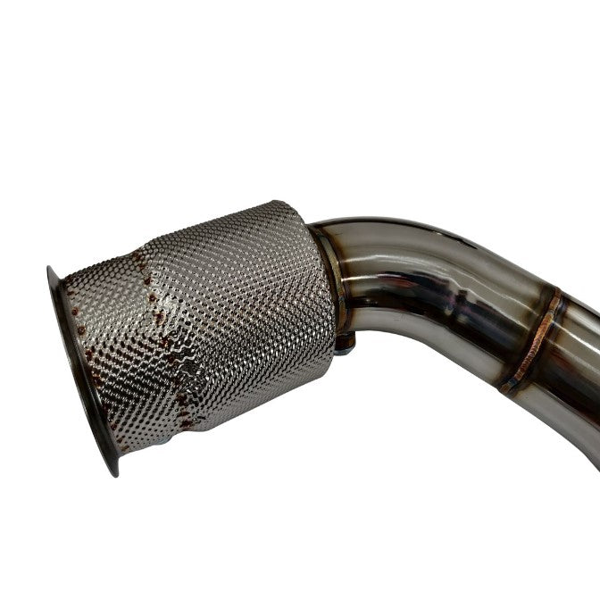 McLaren GT 200-Cell High-Flow Downpipe | T304 Stainless Steel (2019–2023)