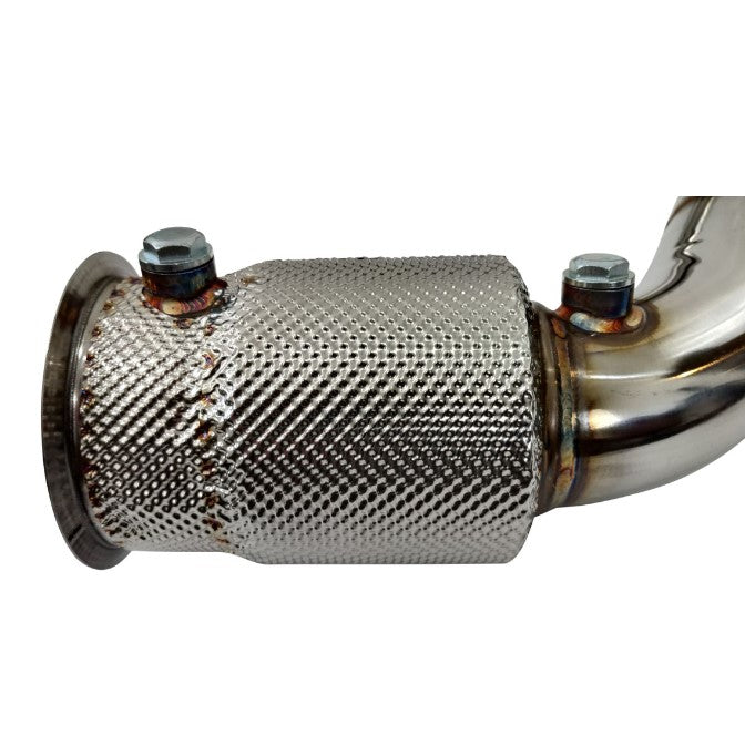 McLaren GT 200-Cell High-Flow Downpipe | T304 Stainless Steel (2019–2023)