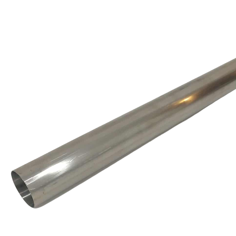 T304 Stainless Steel Exhaust Straight Pipe — 63mm (2.5"), 70mm (2.75"), 76mm (3"), & 89mm (3.5") x 36" Length | Exhaust Fabrication Component