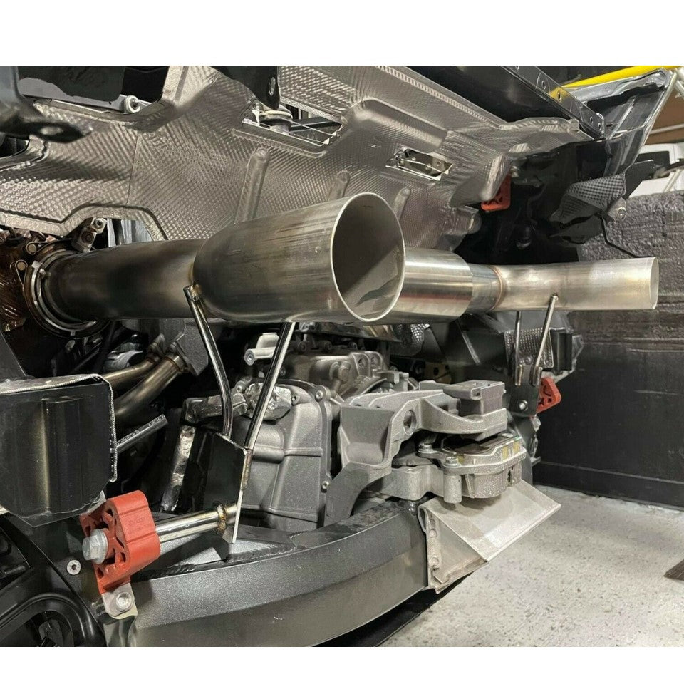 Top Speed Pro-1 Lamborghini Huracan Performante / EVO Race-Spec X-Pipe Rear Exhaust System (2018–2022)