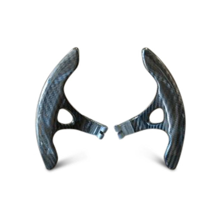 TOP SPEED PRO-1 Carbon Fiber Extended Paddle Shifter Kit for Nissan GTR R35 2009–2016 – 7.25" Lightweight Gloss UV Finish Upgrade