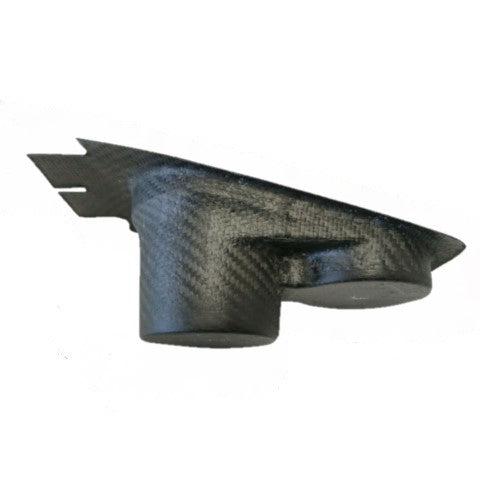 Ferrari 458 Italia / 458 Spider Carbon Fiber Center Console Drink Holder – 2010–2015 | Glossy UV Finish | Easy Clean Replacement