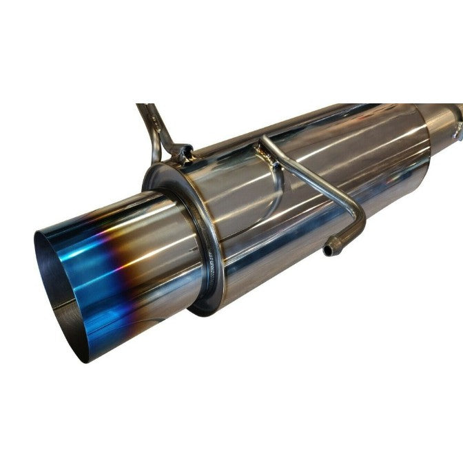 Nissan Skyline R33 GTS-T (1993–1998) Full Titanium Cat-Back Exhaust System | Top Speed Pro-1 | 76mm–89mm Pie-Cut Piping | 113mm Tip | Deep Aggressive Sound