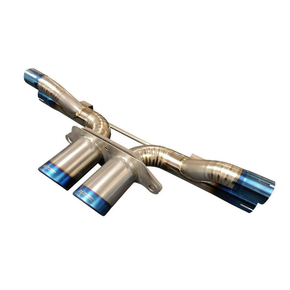 Porsche 991 / 997 GT3 & GT3 RS Full Titanium Rear Bypass Exhaust System – 50–60mm Piping | TOP SPEED PRO-1