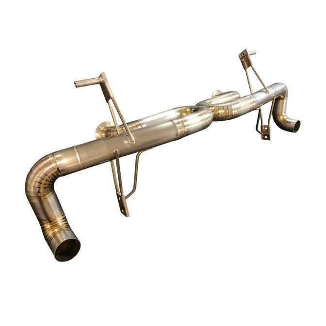 TOP SPEED PRO-1 Titanium Straight X-Pipe Exhaust System for Audi R8 V8 4.2L 2008–2015 / V10 5.2L 2009–2015 – Race Spec 70mm (2.75") Full Titanium Bolt-On