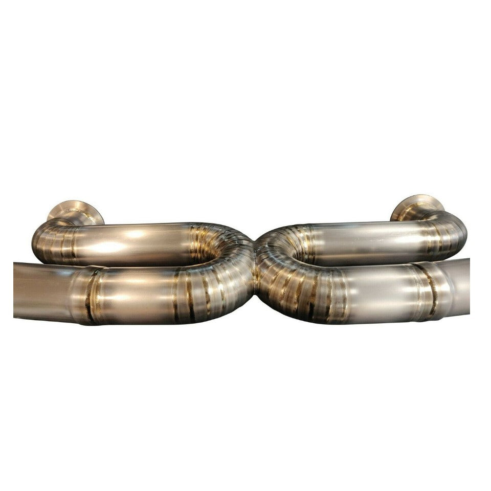 TOP SPEED PRO-1 Titanium Straight X-Pipe Exhaust System for Audi R8 V8 4.2L 2008–2015 / V10 5.2L 2009–2015 – Race Spec 70mm (2.75") Full Titanium Bolt-On