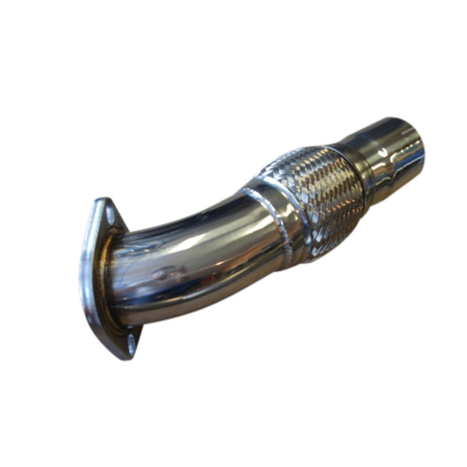 Nissan GTR R35 (2009–2019) Titanium 3" Catless Turbo Y-Pipe / Mid Pipe | Top Speed Pro-1 | 76mm Mandrel Bent | T304 Flex Sections | TIG Welded