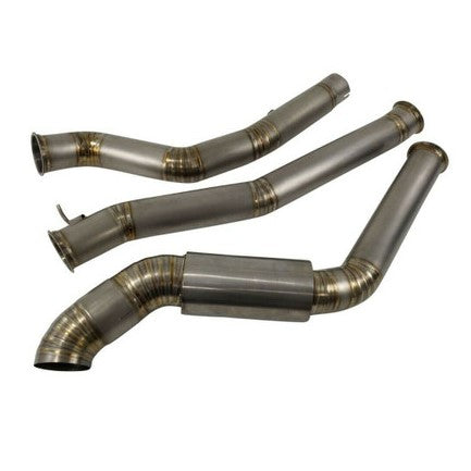 Toyota A90 Supra GR 3.0 (2020–2022) 3.5" Single-Side Cat-Back Exhaust System – Full Titanium | Burnt Blue / Burnt Purple / Raw